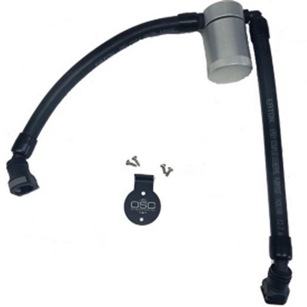 【USA在庫あり】 J&L 05年-10年 フォード F-150 5.4L Driver Side Oil セパレーター 3.0 - クリア アノダイズド jlt3033D-C HD店