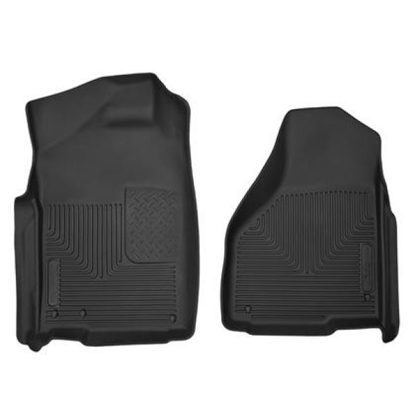 【USA在庫あり】 Husky Liners 09年-14年 ダッジ Ram/Ram Quad Cab X-Act Contour ブラック フロント フロアライナー hsl53521 HD店