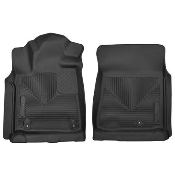 【USA在庫あり】 Husky Liners 05年-11年 トヨタ Tacoma Pickup(Crew / Ext / Std Cab) X-Act Contour ブラック フロント フロアライナー hsl53721 HD店