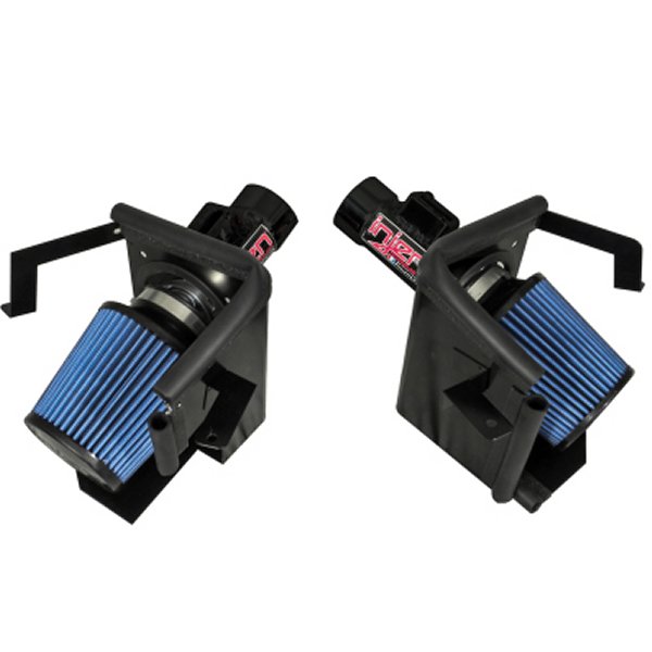 【USA在庫あり】 Injen 12 Infiniti G25 2.5L V6 Dual ブラック ショート Ram インテーク w/ MR Technology injSP1961BLK HD店