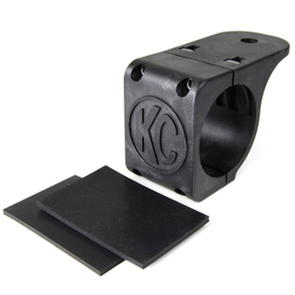 【USA在庫あり】 KC HiLiTES Universal Tube Clamp ライト Mount ブラケット / 2.75in. to 3in. Bar (シングル) kcl7309 HD店