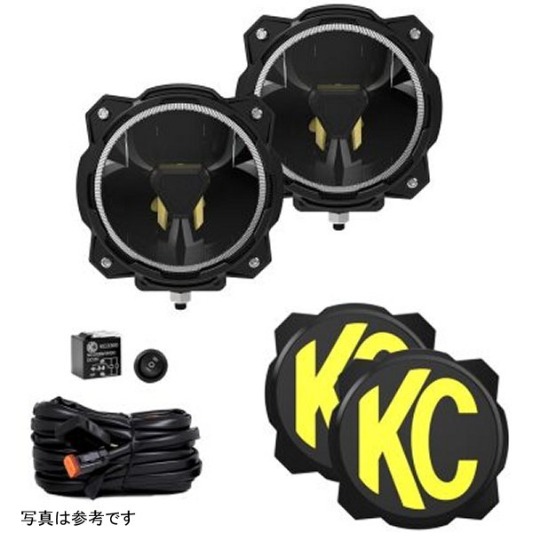 【USA在庫あり】 KC HiLiTES Gravity Titan LED 6in. - 2個 Pack (Wide-40 Beam) kcl91403 HD店