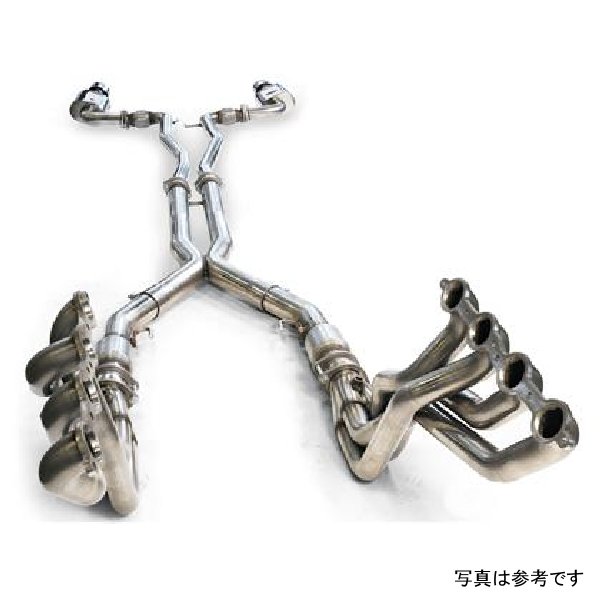【USA在庫あり】 Kooks 2016 + シボレー Camaro SS LT1 3in Axle Back エキゾースト System w/ Mufflers and ブラック Quad Tips ksh22606260 HD店
