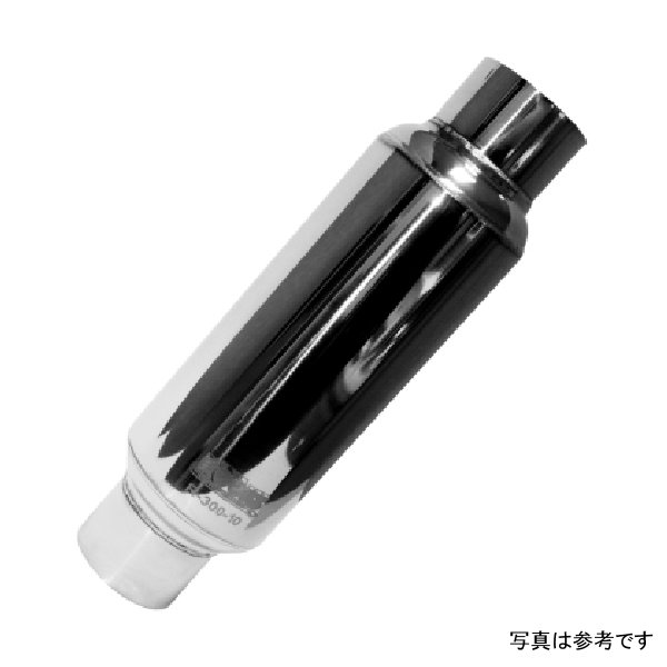 【USA在庫あり】 Kooks Universal 3in Round Muffler 10in Long. Pol SS kshR300-10 HD店
