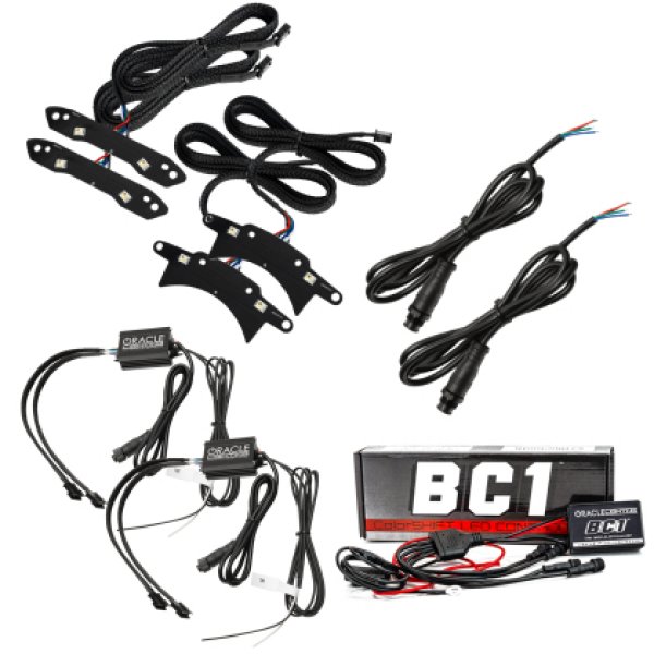 【USA在庫あり】 Oracle 15年-21年 ダッジ Challenger RGB+W ヘッドライト DRL Upgrade キット - ColorSHIFT - BC1 SEE WARRANTY orl1329-335 HD店