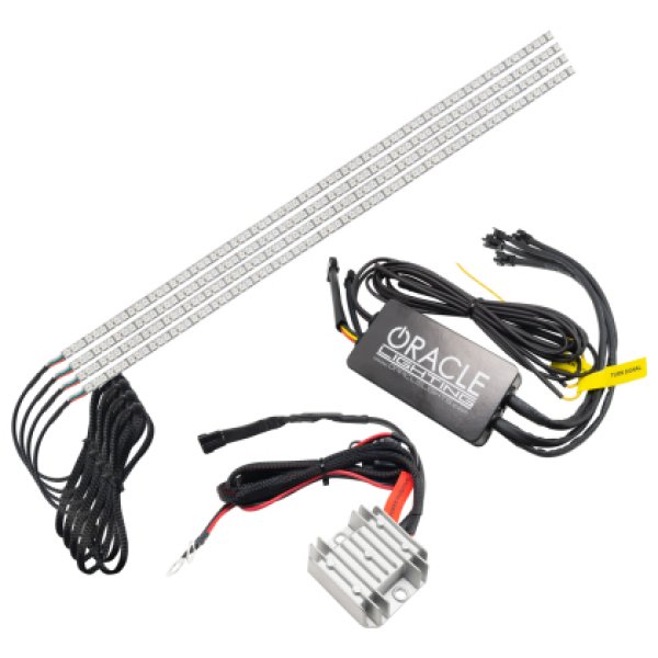 【USA在庫あり】 Oracle 2022 フォード F250/350 Super Duty Dynamic ColorSHIFT ヘッドライト DRL キット w/Switchback SEE WARRANTY orl1449-332 HD店