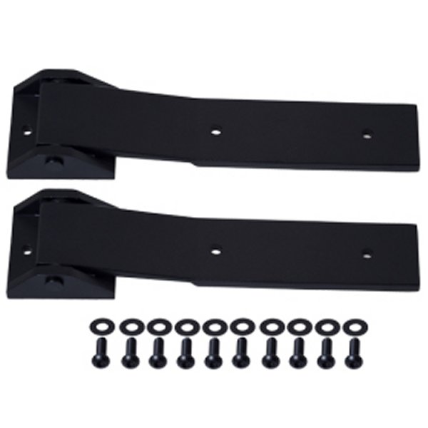 【USA在庫あり】 Kentrol 07年-18年 ジープ ラングラー JK Tailgate Hinge 2個 - Textured ブラック ken80578 HD店