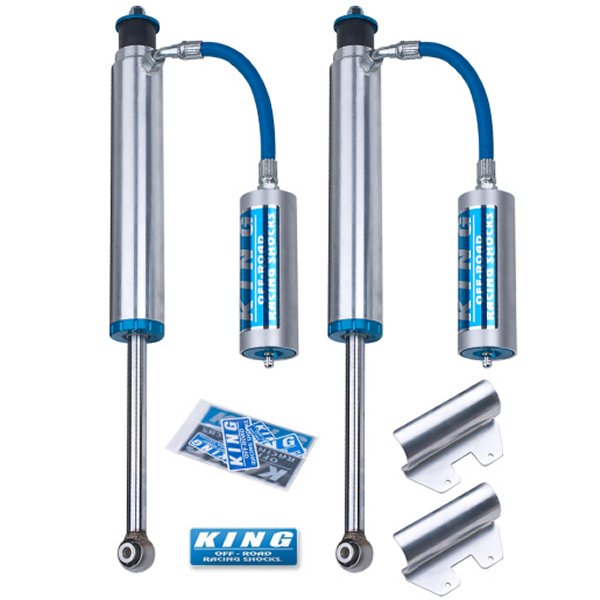 【USA在庫あり】 King ショック 2007+ トヨタ Tundra リヤ 2.5 Dia Remote Reservoir ショック (2個) kin25001-144 HD店