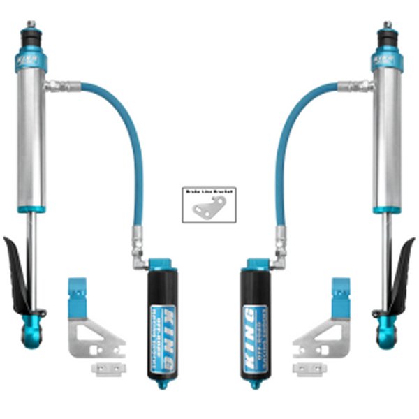【USA在庫あり】 King ショック 2022+ トヨタ Tundra 2.5 Dia. リヤ Remote Reservoir ショック (2個) kin25001-397 HD店