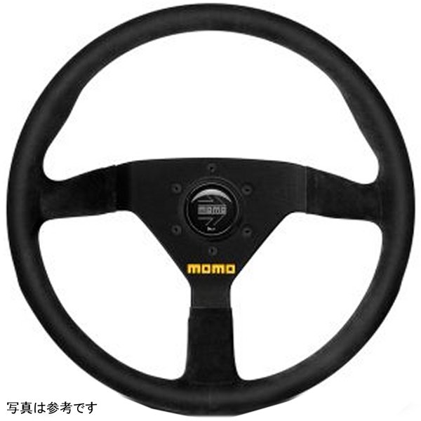 【USA在庫あり】 Momo MOD78 ステアリングホイール 320 mm ブラック Suede/ブラック Spokes momR1909/33S HD店