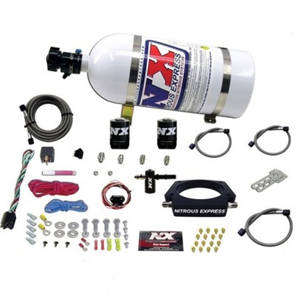 【USA在庫あり】 Nitrous Express 2014+ シボレー コルベット C7 Nitrous Plate Kit (50-300HP) w/10lb Bottle nex20938-10 HD店