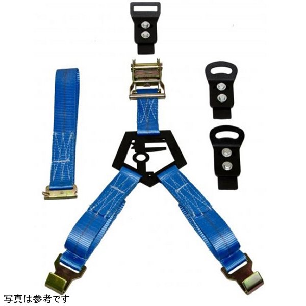 【USA在庫あり】 N-Fab Bed Mounted Rapid Tire Strap Universal - グロスブラック ブラック Strap nfbBM1TSBK HD店