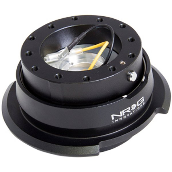 【USA在庫あり】 NRG Quick Release Kit Gen 2.8 ブラック / ブラック Ring nrgSRK-280BK HD店