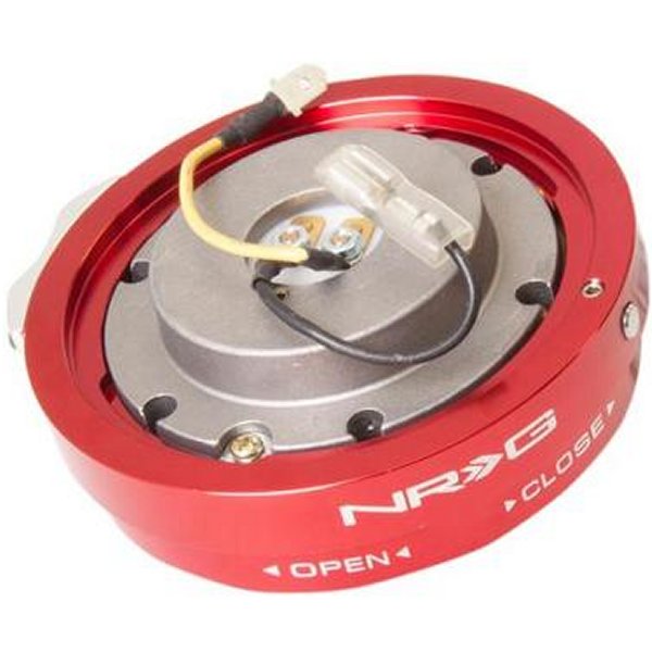 【USA在庫あり】 NRG Thin Quick Release レッド nrgSRK-400R HD店