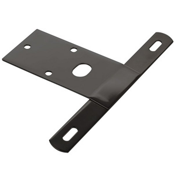 【USA在庫あり】 Omix License Plate ブラケット ブラック- 76年-86年 CJ Models omi11136.03 HD店