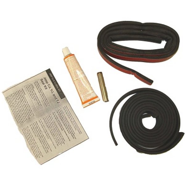 【USA在庫あり】 Omix Hardtop Seal キット with Sealant 76年-06年 CJ & ラングラー omi12304.07 HD店