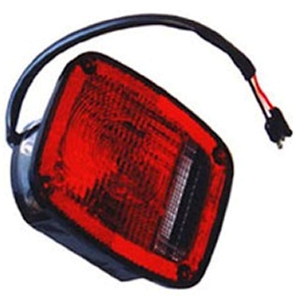 【USA在庫あり】 Omix 左 ブラック Tail Lamp 76年-80年 ジープ CJ Models omi12403.03 HD店