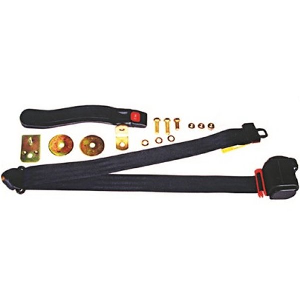 【USA在庫あり】 Omix Universal 3-Point Seat Belt omi13202.01 HD店