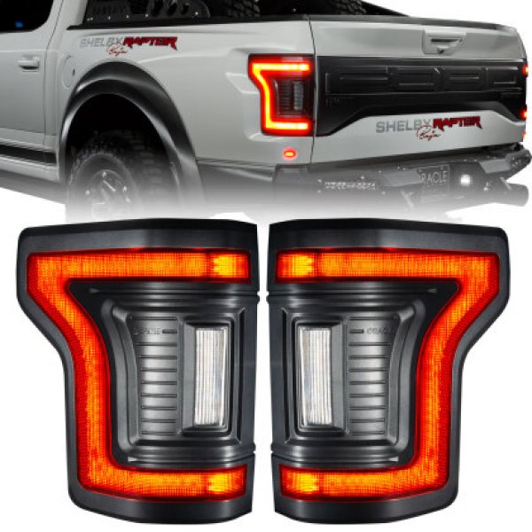 【USA在庫あり】 Oracle ライティング 15年-20年 フォード F-150 Reverse LED Modules Flush Tail ライト - Tinted SEE WARRANTY orl5913-504-T HD店