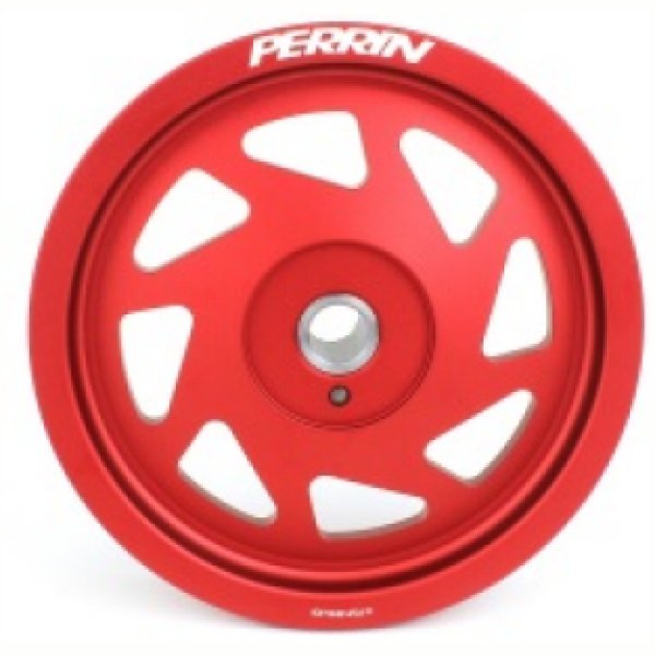 【USA在庫あり】 Perrin 2022 BRZ/86 / 19年-22年 スバル WRX ライトウェイト Crank Pulley (FA/FB Eng w/Small Hub) - レッド perPSP-ENG-106RD HD店