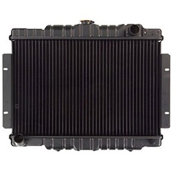 【USA在庫あり】 Omix Radiator 2 Row アルミニウム- 74年-80年 ジープ CJ V6/V8 omi17101.08 HD店