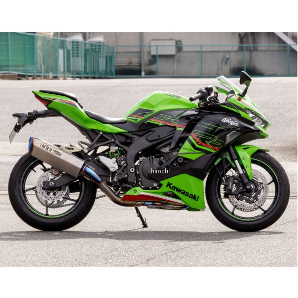 【メーカー在庫あり】 オーヴァー OVER フルエキゾースト TT-FORMULA RS 政府認証 Ninja ZX-4R SE フルチタン 25-82-11 HD店｜ヒロチー商事 ハーレー 店