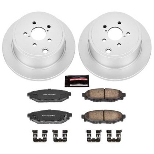 【USA在庫あり】 Power Stop 13年-16年 スバル BRZ リヤ Z17 Evolution Geomet Coated ブレーキ キット psbCRK4631 HD店