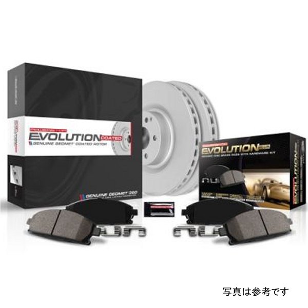 【USA在庫あり】 Power Stop 16年-19年 ホンダ シビック リヤ Z17 Evolution Geomet Coated ブレーキ キット psbCRK7725 HD店