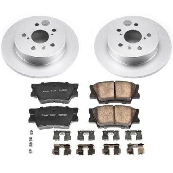 【USA在庫あり】 Power Stop 18年-19年 トヨタ Camry リヤ Z17 Evolution Geomet Coated ブレーキ キット psbCRK7905 HD店