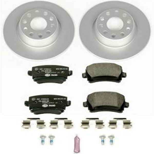 【USA在庫あり】 Power Stop 06年-09年 アウディ A3 リヤ Euro-Stop ブレーキ キット psbESK2261 HD店