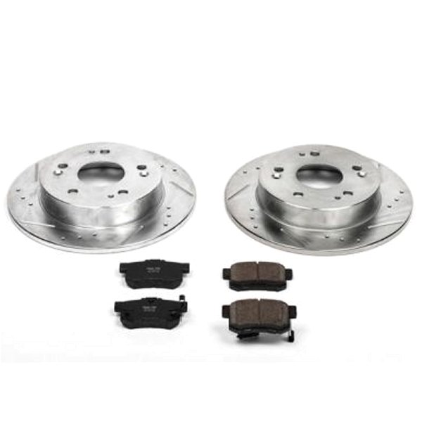 【USA在庫あり】 Power Stop 13年-15年 Acura ILX リヤ Z23 Evolution Sport ブレーキ キット psbK1243 HD店