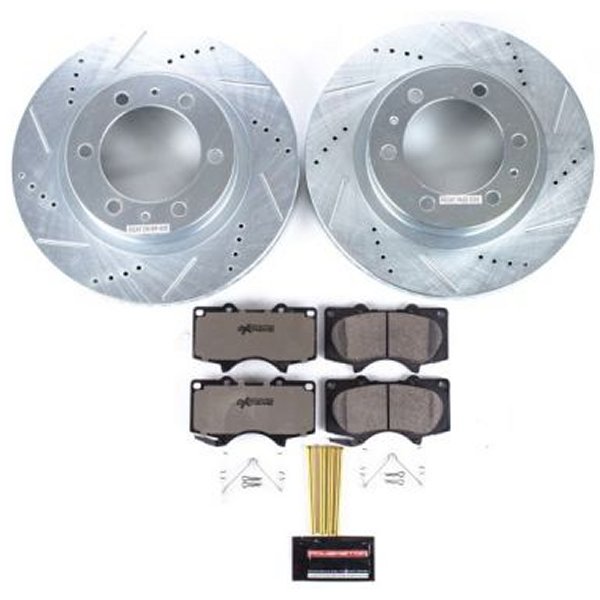 【USA在庫あり】 Power Stop 03年-09年 トヨタ 4Runner フロント Z36 Truck & Tow ブレーキ キット psbK137-36 HD店
