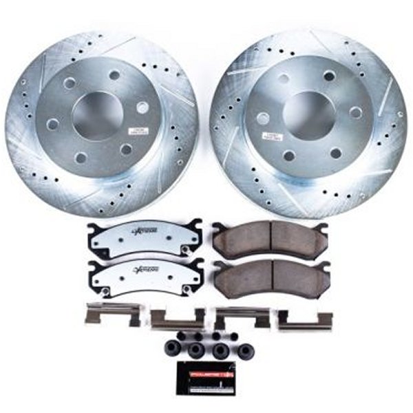 【USA在庫あり】 Power Stop 02年-06年 Cadillac Escalade フロント Z36 Truck & Tow ブレーキ キット psbK2009-36 HD店