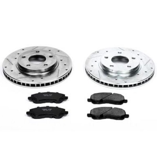 【USA在庫あり】 Power Stop 07年-12年 ダッジ Caliber フロント Z23 Evolution Sport ブレーキ キット psbK2992 HD店