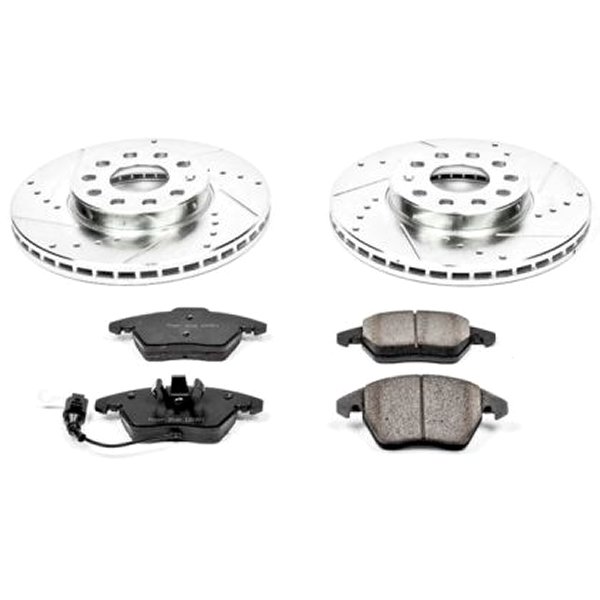 【USA在庫あり】 Power Stop 10年-12年 アウディ A3 フロント Z23 Evolution Sport ブレーキ キット psbK4623 HD店 42,857円