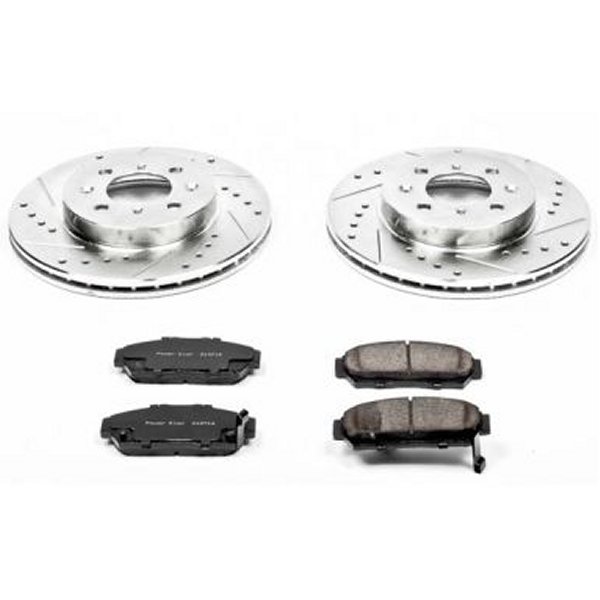 【USA在庫あり】 Power Stop 94年-01年 Acura Integra フロント Z23 Evolution Sport ブレーキ キット psbK692 HD店