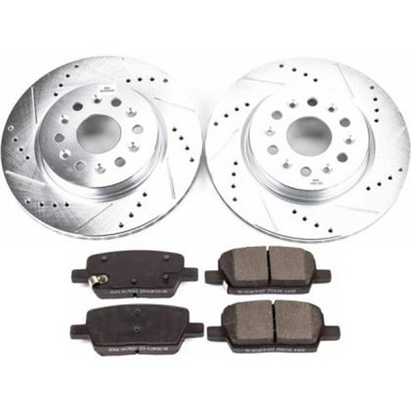【USA在庫あり】 Power Stop 18年-19年 Buick Enclave リヤ Z23 Evolution Sport ブレーキ キット psbK7411 HD店
