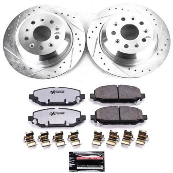 【USA在庫あり】 Power Stop 18年-19年 ジープ ラングラー リヤ Z36 Truck & Tow ブレーキ キット psbK7942-36 HD店