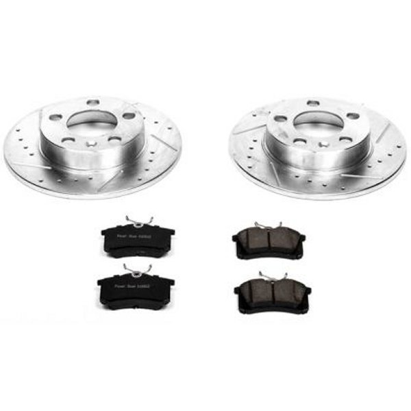 【USA在庫あり】 Power Stop 98年-10年 Volkswagen Beetle リヤ Z23 Evolution Sport ブレーキ キット psbK847 HD店