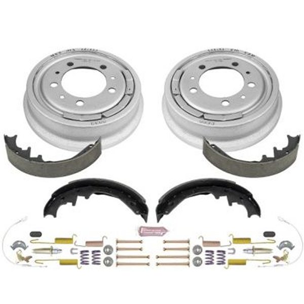 【USA在庫あり】 Power Stop 82年-83年 ジープ CJ5 リヤ オートスペシャリティ Drum キット psbKOE15277DK HD店