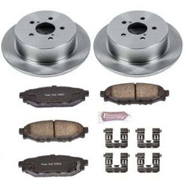 【USA在庫あり】 Power Stop 05年-09年 スバル Legacy リヤ オートスペシャリティ ブレーキ キット psbKOE4632 HD店