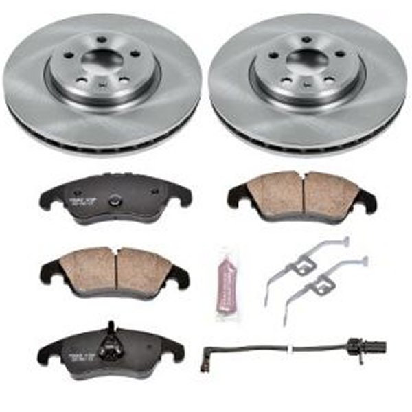 【USA在庫あり】 Power Stop 09年-11年 アウディ A4 フロント オートスペシャリティ ブレーキ キット psbKOE5752 HD店