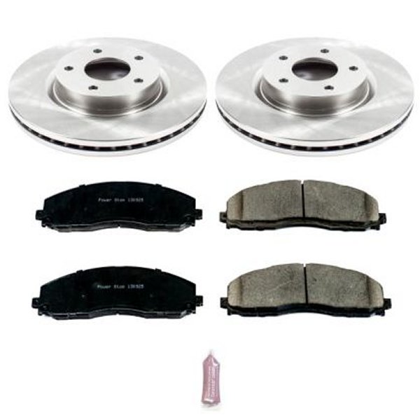【USA在庫あり】 Power Stop 13年-18年 ニッサン Altima フロント オートスペシャリティ ブレーキ キット psbKOE6494 HD店