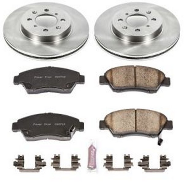 【USA在庫あり】 Power Stop 93年-95年 ホンダ シビック フロント オートスペシャリティ ブレーキ キット psbKOE694 HD店