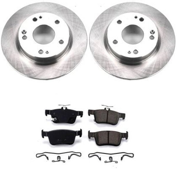 【USA在庫あり】 Power Stop 16年-19年 ホンダ シビック リヤ オートスペシャリティ ブレーキ キット psbKOE7725 HD店