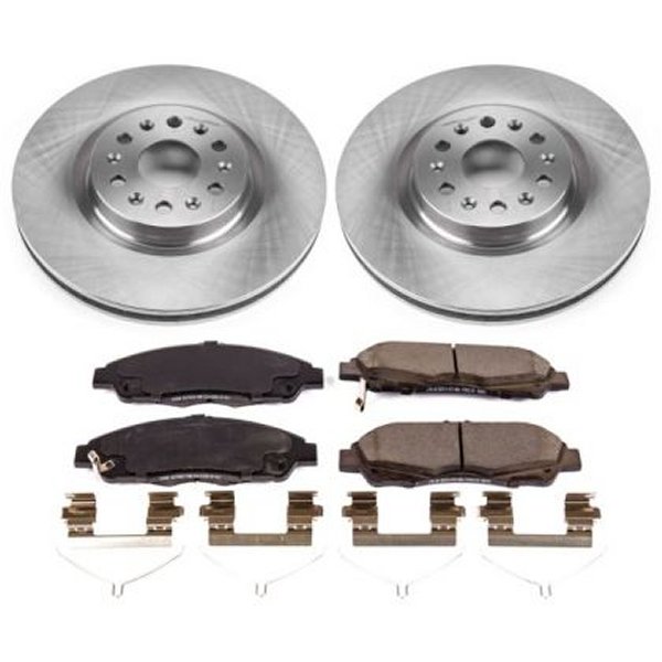 【USA在庫あり】 Power Stop 17年-18年 Cadillac XT5 フロント オートスペシャリティ ブレーキ キット psbKOE7883 HD店
