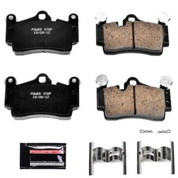 【USA在庫あり】 Power Stop 07年-15年 アウディ Q7 リヤ Z23 Evolution Sport ブレーキパッド w/Hardware psbZ23-978 HD店