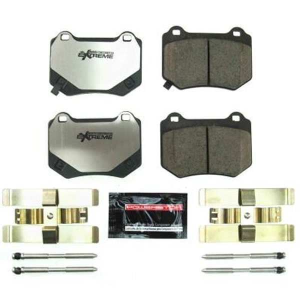 【USA在庫あり】 Power Stop 18年-19年 スバル WRX STi リヤ Z26 Extreme Street ブレーキパッド w/Hardware psbZ26-2118 HD店