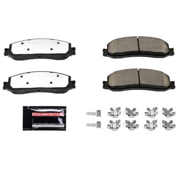 【USA在庫あり】 Power Stop 2012 フォード F-250 Super Duty フロント Z36 Truck & Tow ブレーキパッド w/Hardware psbZ36-1631 HD店