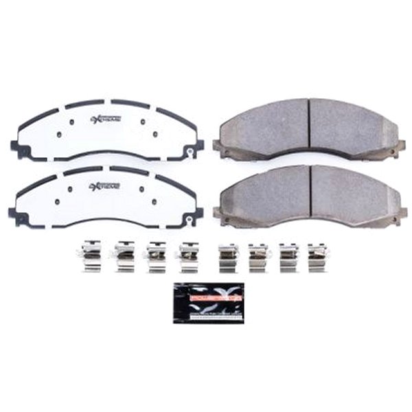 【USA在庫あり】 Power Stop 17年-19年 フォード F-450 Super Duty フロント Z36 Truck & Tow ブレーキパッド w/Hardware psbZ36-2018 HD店